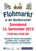 Flohmarkt in der Nachbarschaft 12.9. 2015